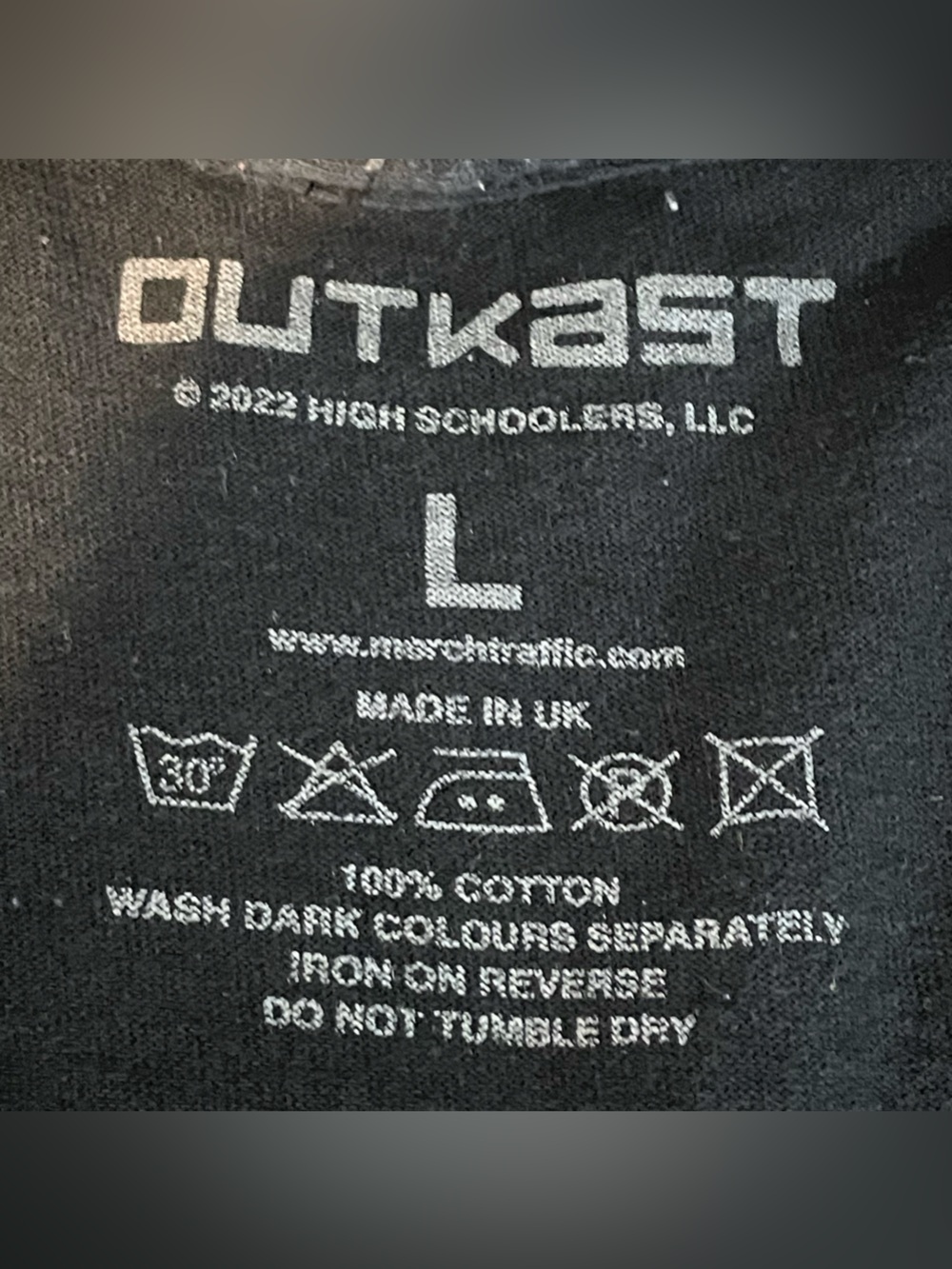 Vintage Style 90's OUTKAST T-Shirt MENS MEDIUM Hip Hop Rap - Picture 4 of 4